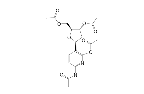1-BETA-(6-ACETAMIDO-2-ACETOXYPYRIDIN-3-YL)-1,2-DIDEOXY-3,5-DI-O-ACETYL-D-RIBOFURANOSIDE