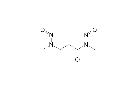 N-Methyl-N-nitroso-3-(N-nitroso-methylamino)-propionamide
