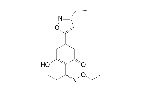 2-Cyclohexen-1-one, 2-[1-(ethoxyimino)propyl]-5-(3-ethyl-5-isoxazolyl)-3-hydroxy-