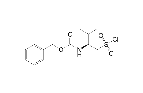 (S)-2-Benzyloxycarbonylamino-3-methylbutane-1-sulfonyl chloride