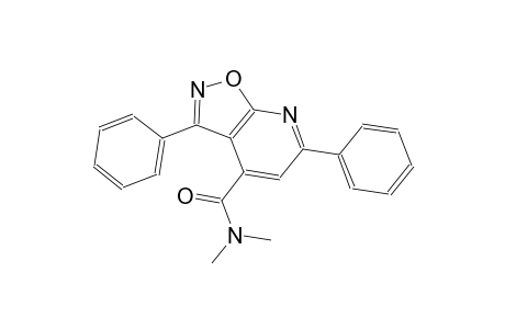 isoxazolo[5,4-b]pyridine-4-carboxamide, N,N-dimethyl-3,6-diphenyl-
