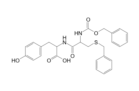 N-[3-(benzylthio)-N-carboxyalanyl]tyrosine, N-benzyl ester