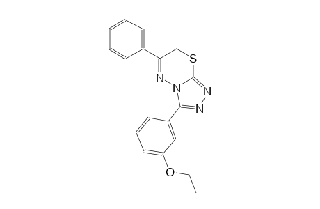 3-(3-ethoxyphenyl)-6-phenyl-7H-[1,2,4]triazolo[3,4-b][1,3,4]thiadiazine