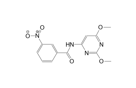 benzamide, N-(2,6-dimethoxy-4-pyrimidinyl)-3-nitro-