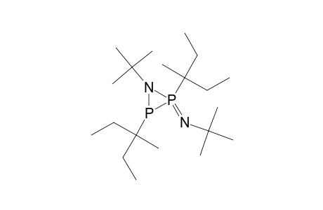 1-tert-butyl-2-tert-butylimino-2,3-bis(3-methylpentan-3-yl)-1-aza-2$l^{5},3-diphosphacyclopropane