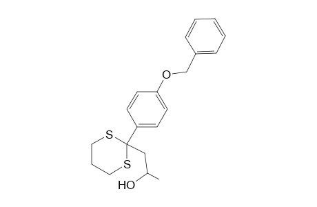 2-[1'-(2'-Hydroxypropyl)]-2-[p-(benzyloxy)phenyl]-1,3-dithiane