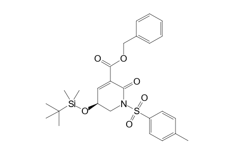(S)-(+)-3-(Benzyloxycarbonyl)-5-(tert-butyldimethylsilyloxy)-1-(p-toluenesulfonyl)-5,6-dihydro-2(1H)-pyridone