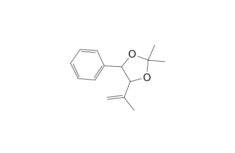 1,3-Dioxolane, 2,2-dimethyl-4-(1-methylethenyl)-5-phenyl-