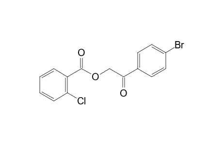 o-chlorobenzoic acid, p-bromophenacyl ester