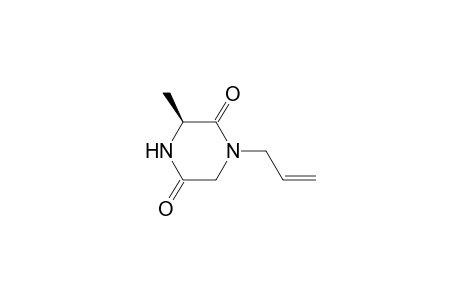 1-Methyl-3-allyl-2,5-diketopiperazine