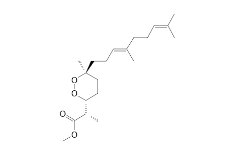 (2S)-2-[(3R,6S)-6-[(3E)-4,8-dimethylnona-3,7-dienyl]-6-methyl-dioxan-3-yl]propionic acid methyl ester