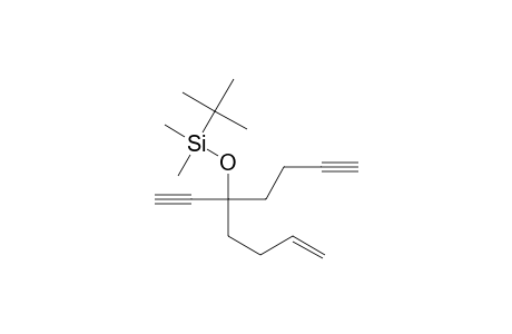 5-(Ethynyl)-5-[(t-butyl)(dimethylsilyl)oxy]non-1-en-8-yne