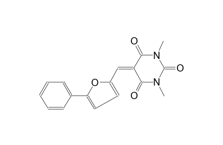2,4,6(1H,3H,5H)-pyrimidinetrione, 1,3-dimethyl-5-[(5-phenyl-2-furanyl)methylene]-