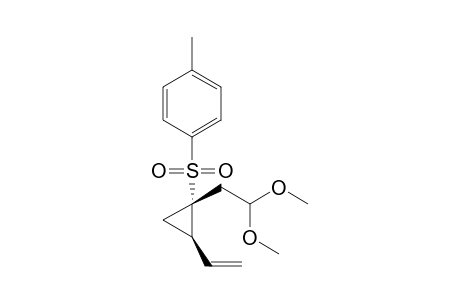 trans-1-(2,2-Dimethoxyethyl)-1-tosyl-2-vinylcyclopropane