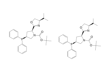 (2S,5'S,4S)-N-TERT.-BUTYLOXYCARBONYL-2-(4',5'-DIHYDRO-5'-ISOPROPYL-1',3'-OXAZOL-2'-YL)-4-DIPHENYLPHOSPHINOPROLINE