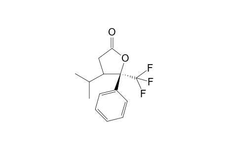 u-5-Phenyl-4-isopropyl-5-(trifluoromethyl)tetrahydrofuran-2-one