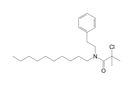 Propionamide, 2-chloro-2-methyl-N-(2-phenylethyl)-N-decyl-