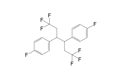 1,4-bis(trifluoromethyl)-2,3-bis(p-fluorophenyl)butane