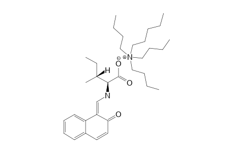 N-(2-OXONAPHTHYLIDENE)-L-ISOLEUCINE-TETRABUTYLAMMONIUM-SALT