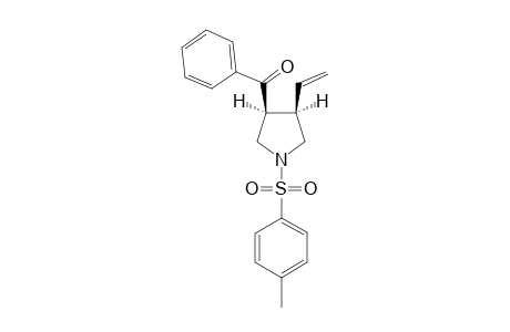 ((+-)-(3S,4R)-3-Benzoyl-4-ethenyl-1-[(4-methylphenyl)sulfonyl]-pyrrolidine