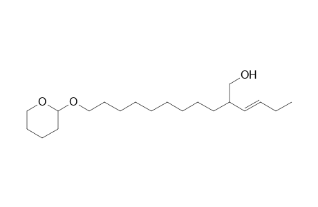 (E)-2-(9-tetrahydropyran-2-yloxynonyl)hex-3-en-1-ol