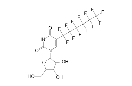 Uridine, 5-tridecafluorohexyl-