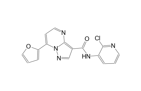 N-(2-chloro-3-pyridinyl)-7-(2-furyl)pyrazolo[1,5-a]pyrimidine-3-carboxamide