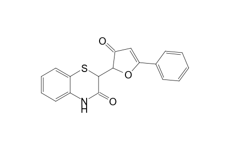 2-(3-keto-5-phenyl-2-furyl)-4H-1,4-benzothiazin-3-one