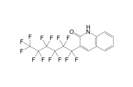 3-(1,1,2,2,3,3,4,4,5,5,6,6,6-tridecafluorohexyl)-1H-quinolin-2-one