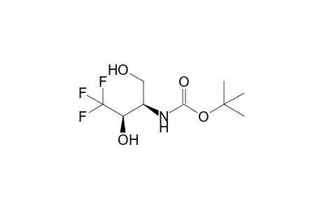 N-[(1R,2R)-3,3,3-trifluoro-2-hydroxy-1-methylol-propyl]carbamic acid tert-butyl ester