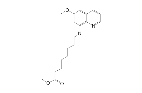 Methyl 8-(6-methoxy-8-quinolylamino) octanoate