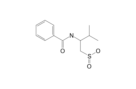 2-(benzoylamino)-3-methylbutane-1-sulfinic acid