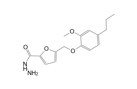 5-[(2-methoxy-4-propylphenoxy)methyl]-2-furohydrazide