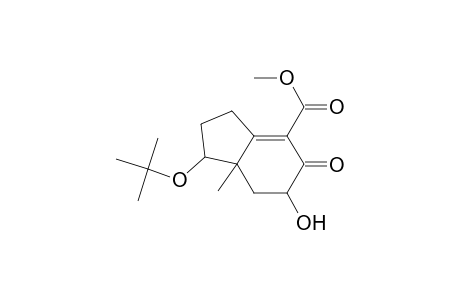 Methyl 6-Methyl-7-tert-butoxy-4-hydroxy-3-oxobicyclo[4.3.0]non-1-en-2-carboxylate