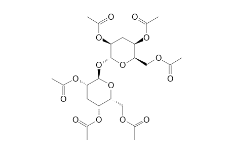 2,4,6-TRI-O-ACETYL-3-DEOXY-ALPHA-D-LYXO-HEXOPYRANOSYL-2,4,6-TRI-O-ACETYL-3-DEOXY-ALPHA-D-LYXO-HEXOPYRANOSIDE