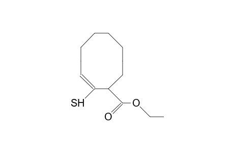 2-Mercapto-2-cyclodecenecarboxylic acid, ethyl ester
