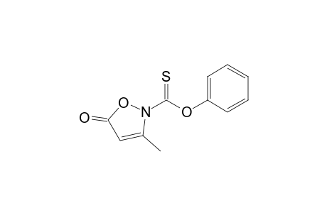 3-Methyl-5-oxo-2-isoxazolecarbothioic acid O-phenyl ester