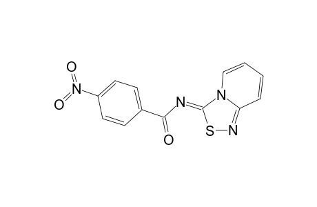 Benzamide, p-nitro-N-3H-[1,2,4]thiadiazolo[4,3-a]pyridin-3-ylidene-