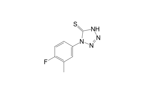 1-(4-fluoro-m-tolyl)-2-tetrazoline-5-thione