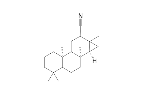 ent-(14.alpha. H)-13,15-cyclo-12-isocopalanecarbonitrile