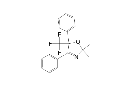2,2-Dimethyl-4,5-diphenyl-5-trifluoromethyl-3-oxazoline