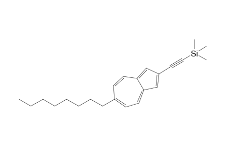 trimethyl-[2-(6-octyl-2-azulenyl)ethynyl]silane