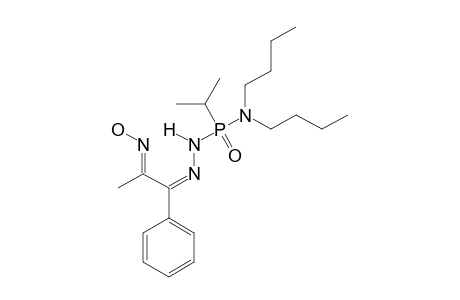 N,N-DIBUTYLAMINOISOPROPYL-2-(1-PHENYL-2-OXOPROPYLIDENE)-PHOSPHONOHYDRAZIDO-OXIME
