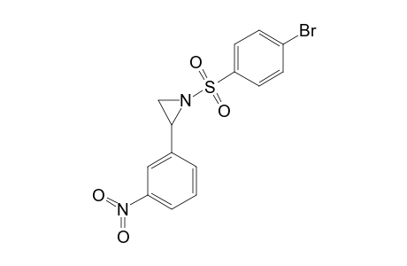 1-(PARA-BROMOPHENYLSULPHONYL)-2-(META-NITROPHENYL)-AZIRIDINE