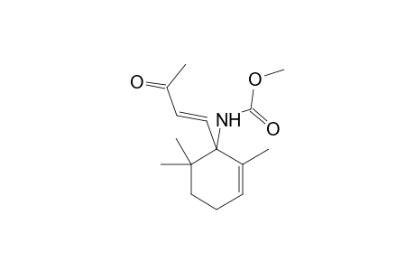 Methyl 2,6,6-trimethyl-1-[(1E)-3-oxo-1-butenyl]-2-cyclohexen-1-ylcarbamate
