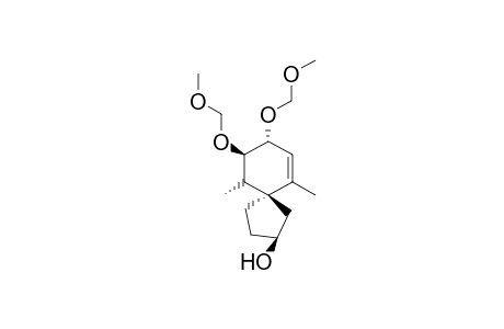 (2S,5S,8R,9R,10S)-8,9-Bis(methoxymethoxy)-6,10-dimethyl-spiro[4.5]dec-6-en-2-ol