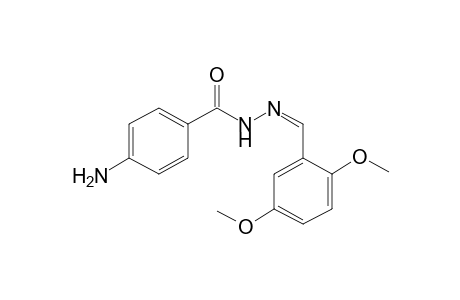 4-Amino-benzoic acid (2,5-dimethoxy-benzylidene)-hydrazide