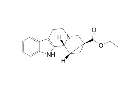 Ethyl 1,1,a,2,4,5,10,10b.beta.,10c.beta.-octahydro-cyclopropa[1,2]indolizino[8,7-b]indole-1a.beta.-carboxylate