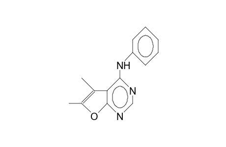 5,6-Dimethyl-N-phenyl-furo(2,3-)dipyrimidin-4-amine