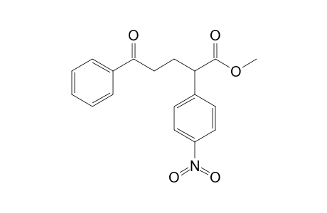 2-(4-nitrophenyl)-5-oxo-5-phenylpentanoic acid methyl ester